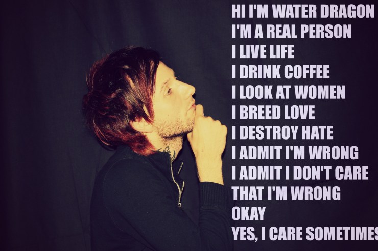 hi i'm water dragon i'm a real person jamey blaze memes