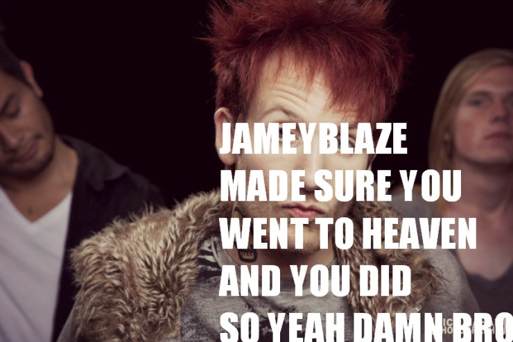 went to heaven jamey blaze memes