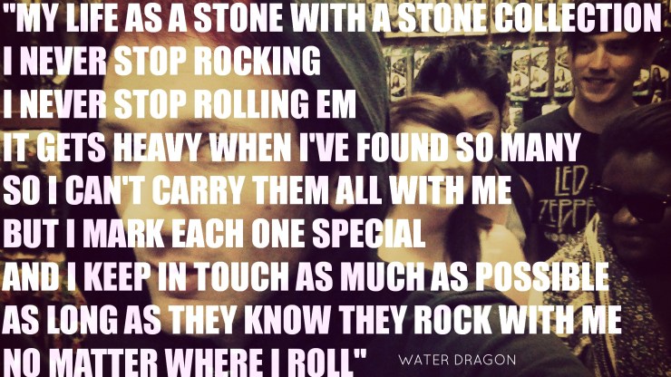 my life as a stone with a stone collection jamey blaze memes