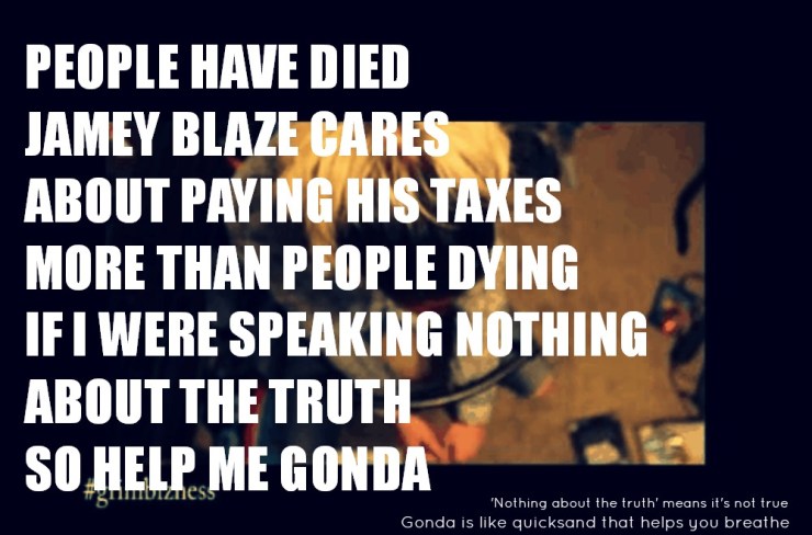 people have died jamey blaze cares