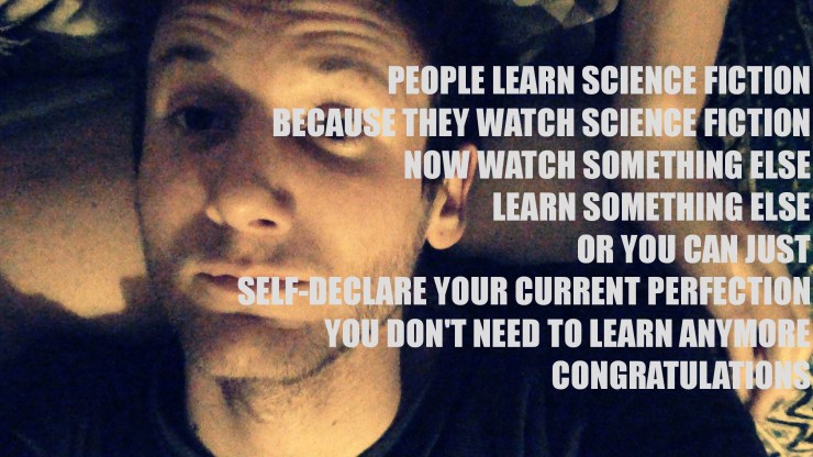 people learn science fiction