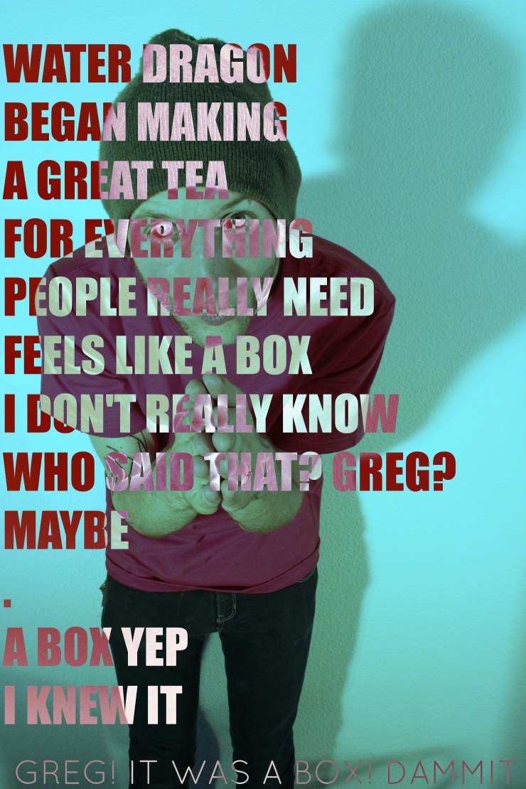 water dragon began making a great tea