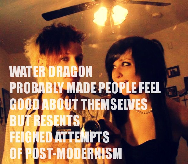 water dragon probably made people