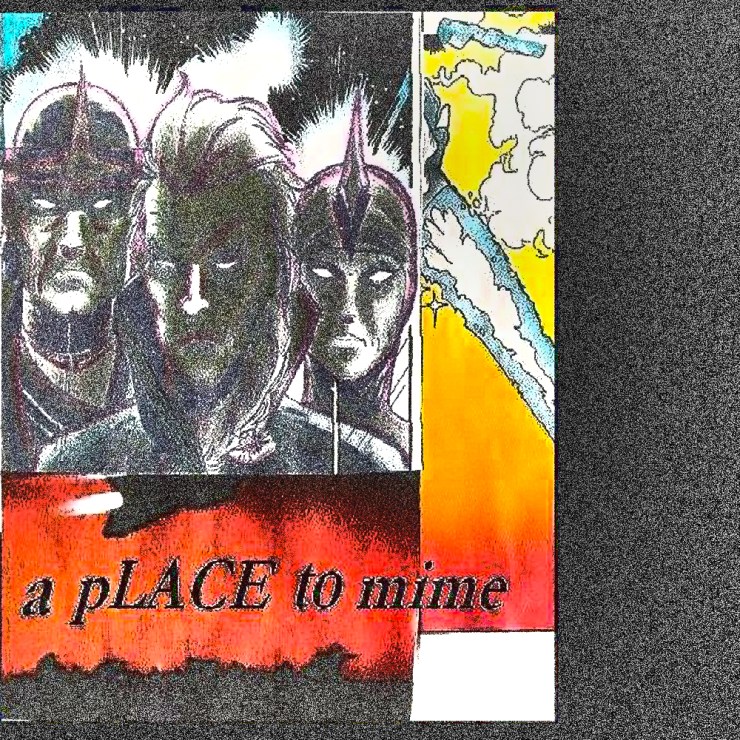 a place to mime - comic strip first one (2007) jamey blaze
