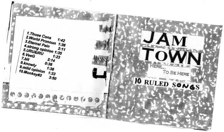 jam-town here to be here (jamey blaze 2004 album cover track list james pattison marshall