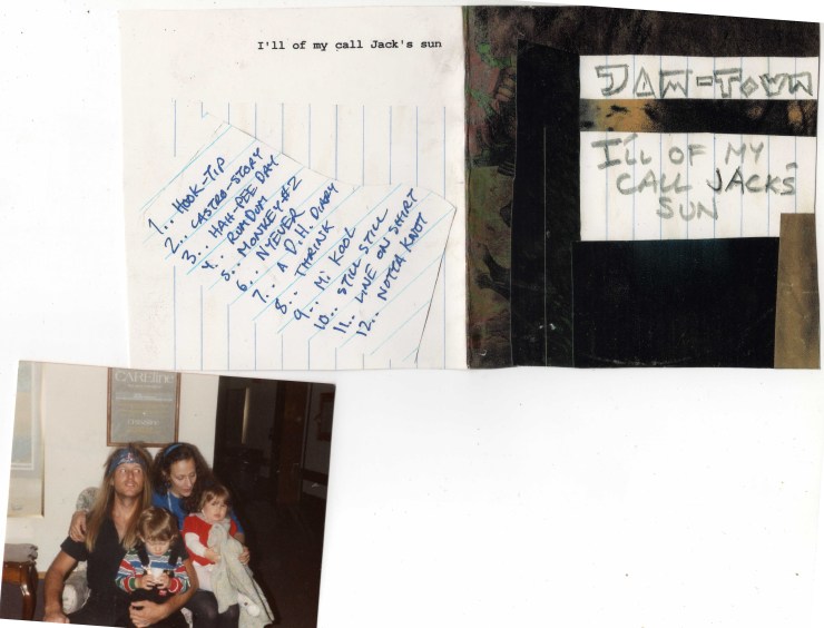 jam-town i'll of my call jack's sun (jamey blaze 2004 album cover track list family picture mom dad sister stephanie james pattison marshall