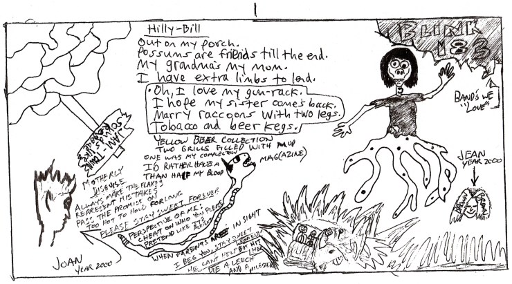 jam-town purlmo (jamey blaze band 2004 album inside booklet page jonathan hoffman art antioch high school california musician guitar music james marshall pattison