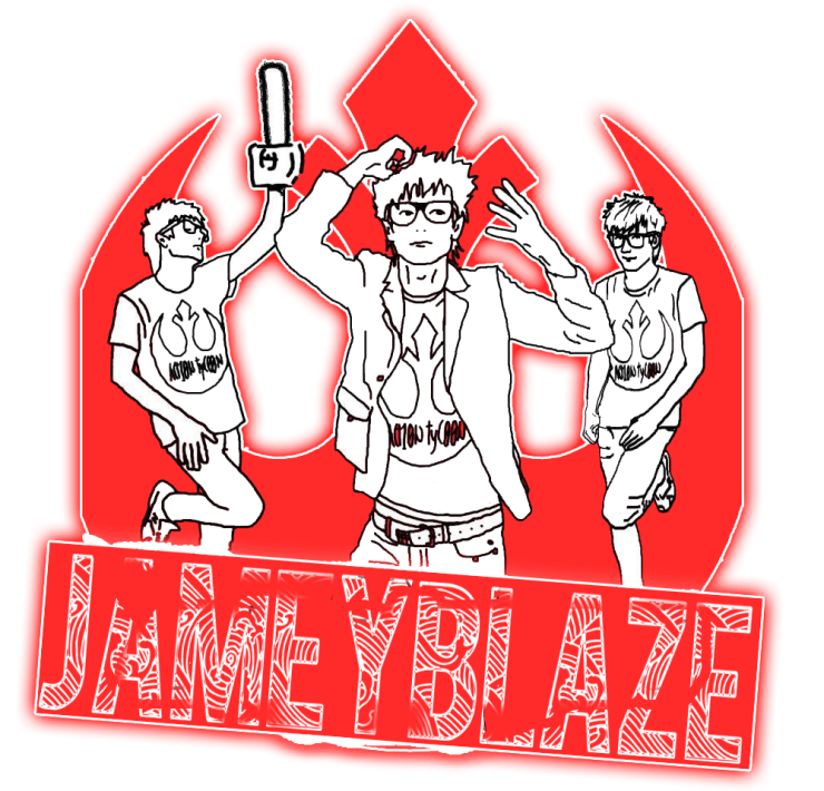 jamey blaze logo emblem symbol red rebel alliance star wars adam house party devine