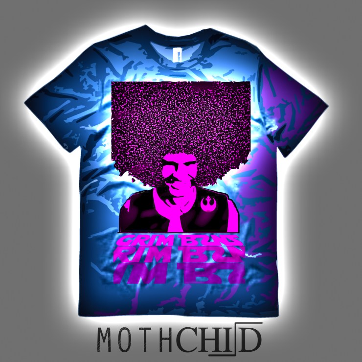 mothchild moth child blue grim bzns shirt album cover single band bay area electropunk musical genre