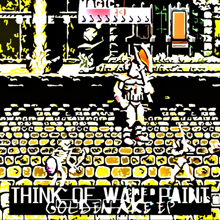 Think Of Wall Paint - Golden Axe EP jacob broughton screamer singer jamey blaze drums guitar album cover summer 2008 church