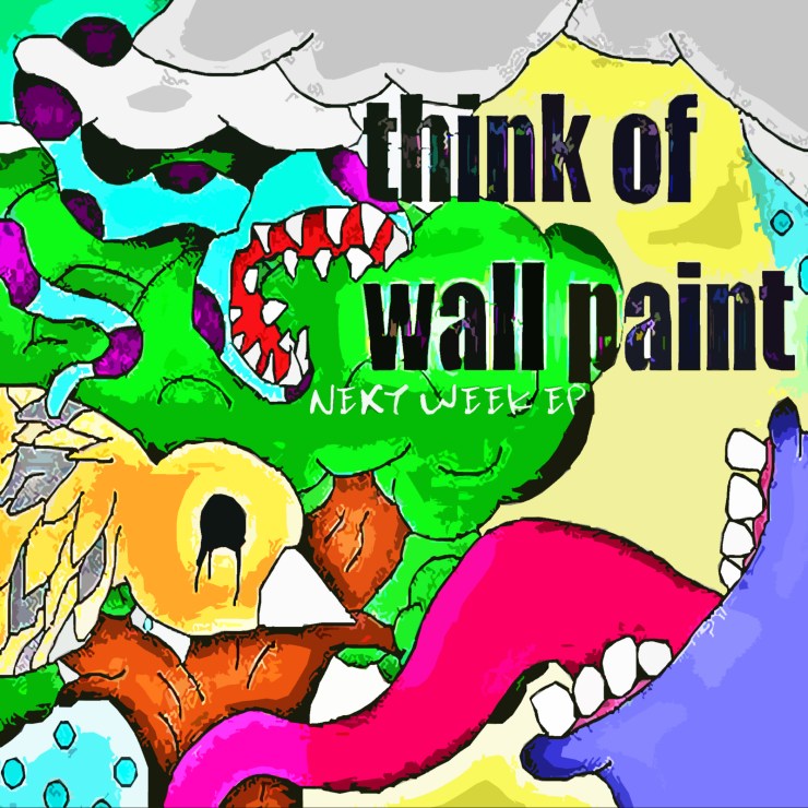 Think Of Wall Paint - Next Week EP jacob broughton screamer singer jamey blaze drums guitar album cover summer 2008 church