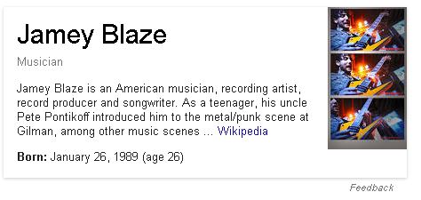 jamey blaze jamey jean blaze musician wikipedia united states of america usa north america north american musicians drummer drums guitar singer rapper screamer bass player songwriter producer engineer 2010 2011 2012 2013 2014 2015