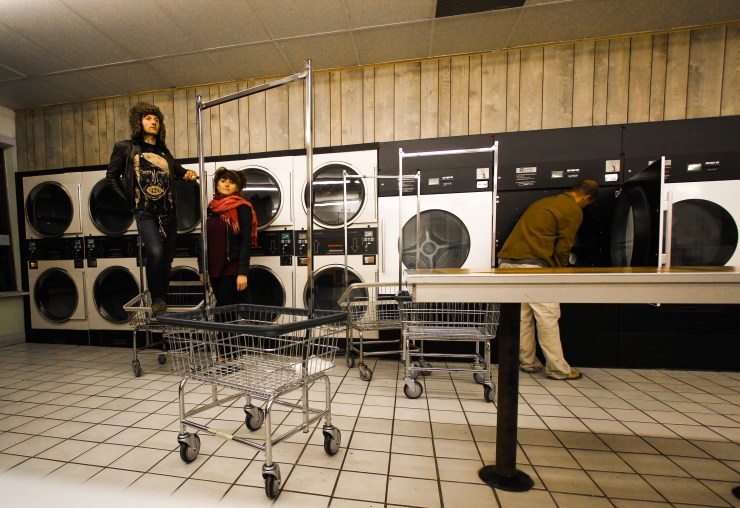 vantana row berkeley california laundromat with random guy doing his clothes