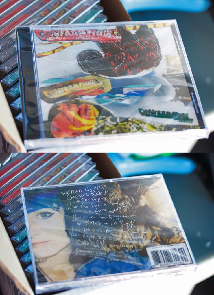 merch cd vantana row 3 disc jewel case album