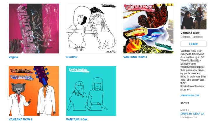 support 6 bandcamp vantana row