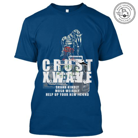 vrc2 blue crustwave crust wave punk vaporwave skank kindly mosh weirdly help up your new friend