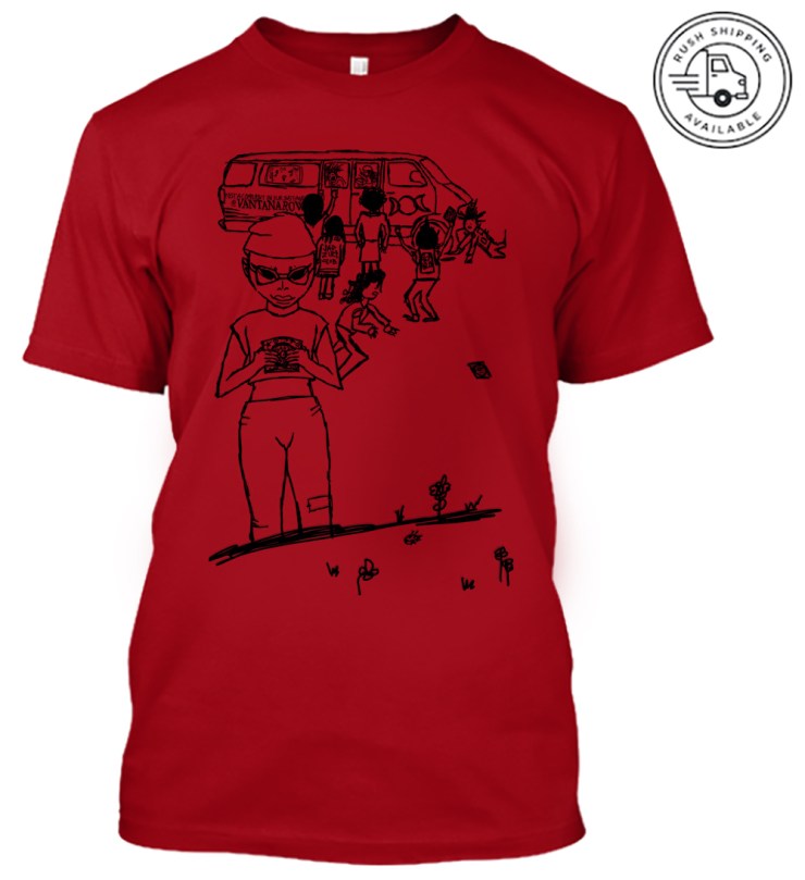 kids these days code red vantana row shirt merch yeah rogan train